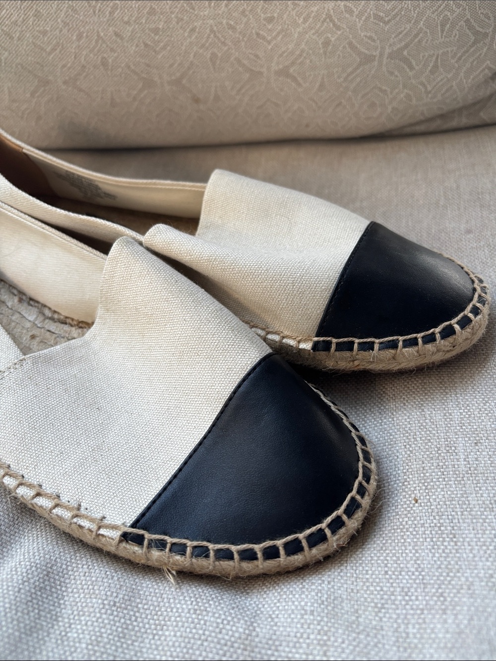 NWOT J Crew Cream Espadrilles PLEASE READ - Picture 4 of 5